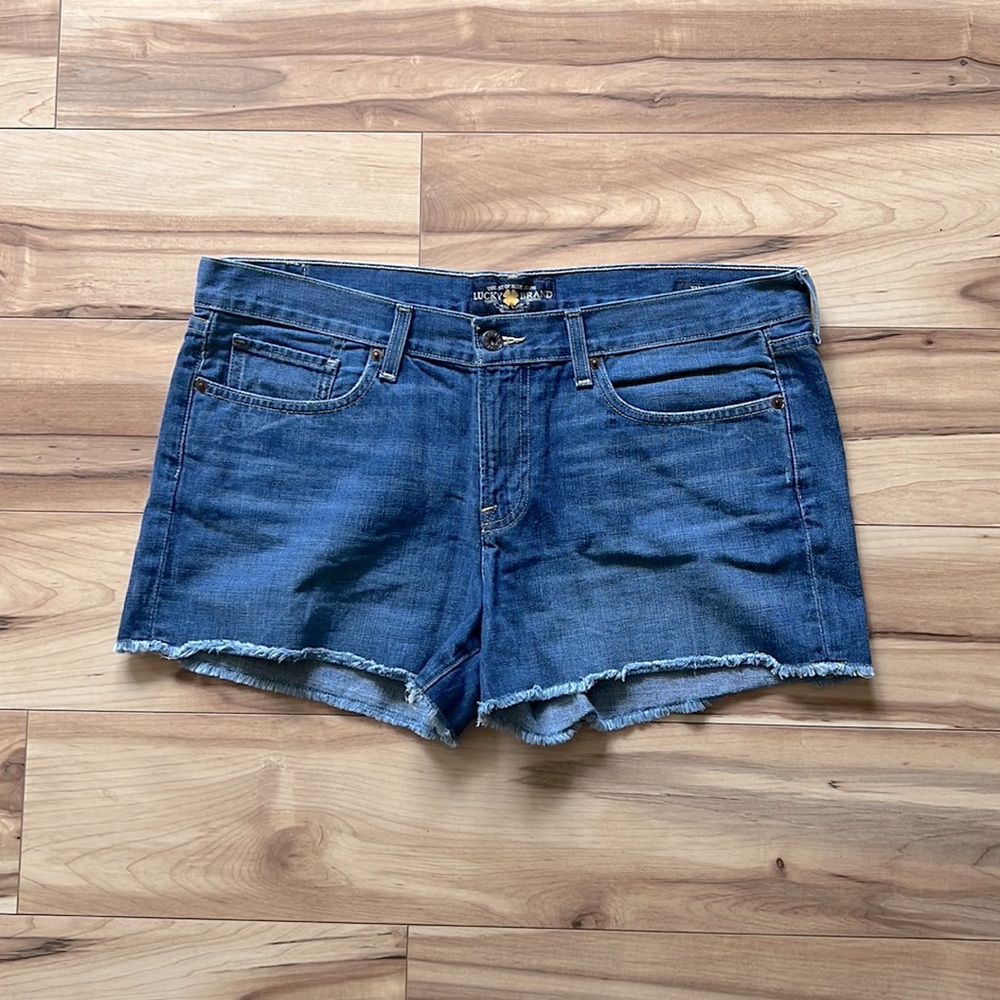 Lucky Brand The Cutoff Jean Short 38 Waist Plus